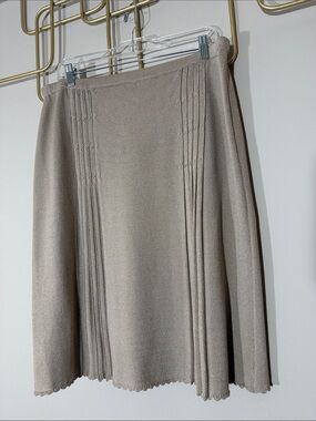Size 14 St John Collection Knee Length Pleated Skirt